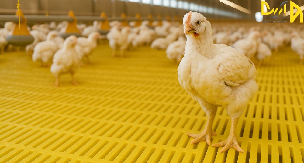 کف پوش مرغداری